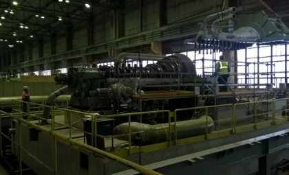 Монтаж турбины паровой SST-600 с генератором (Siemens) г. Сыктывкар, 2018 — 2019 гг.