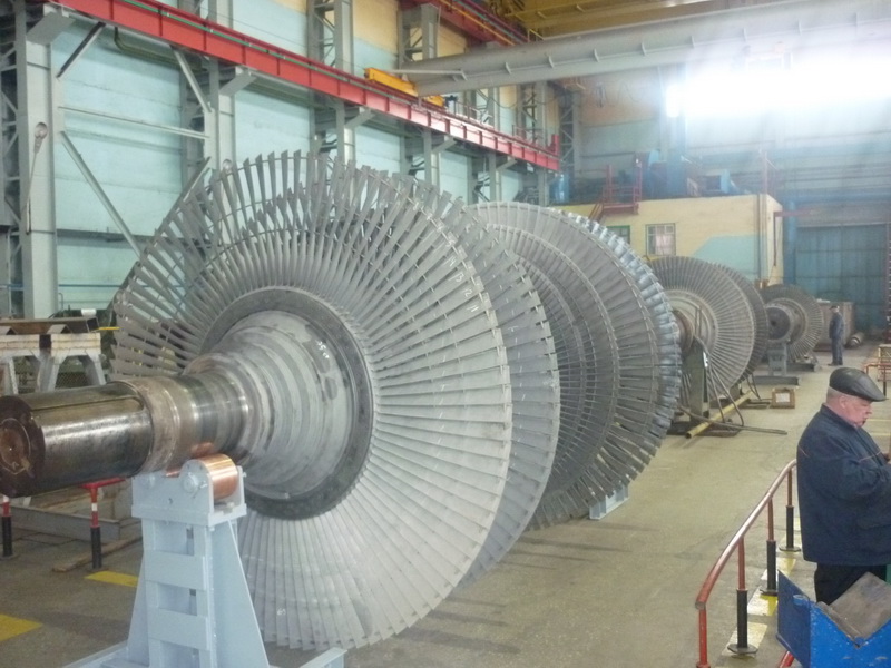 Ремонт паровых и газовых турбин